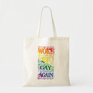 Geweckt Gay wieder - Funny LGBTQ+ Prix Design Tragetasche