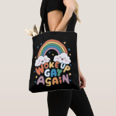 Geweckt Gay wieder LGBT Pride Monat Groovy Tasche (Von Nahem)