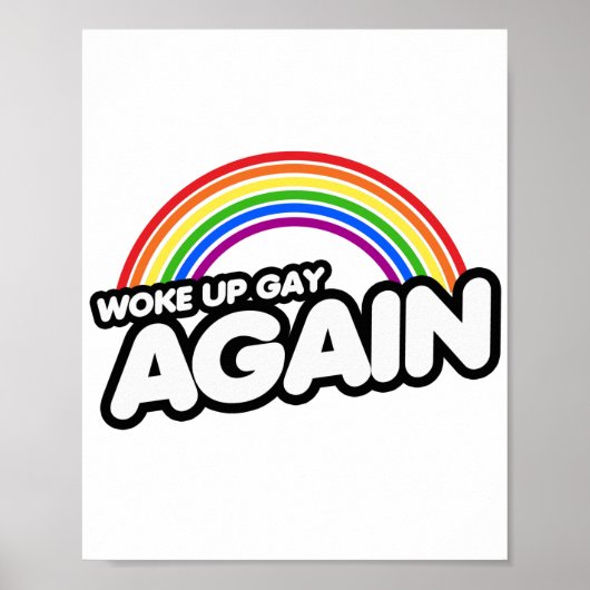 Geweckt Gay wieder Poster (Vorne)