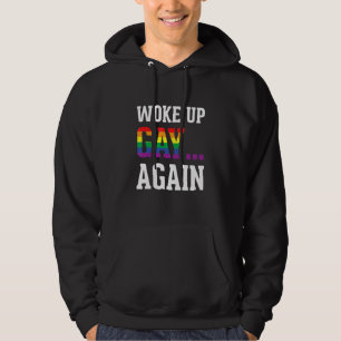 Geweckt Gay wieder Spaß Lgbtq Prix Monat Hoodie