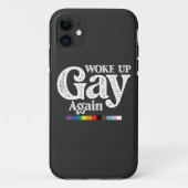 Geweckt Gay wieder unterstützen LGBT Prix Case-Mate iPhone Hülle (Rückseite)