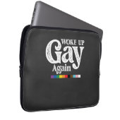 Geweckt Gay wieder unterstützen LGBT Prix Laptopschutzhülle (Vorne Rechts)