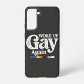 Geweckt Gay wieder unterstützen LGBT Prix Samsung Galaxy Hülle (Rückseite)