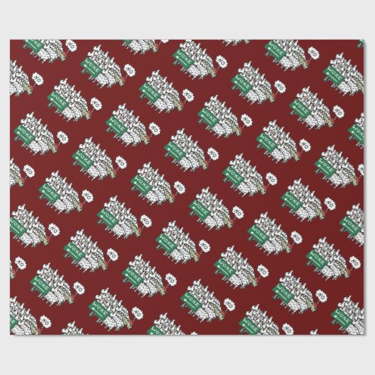 Geweckt Geschenkpapier (Flach)