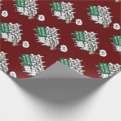 Geweckt Geschenkpapier (Ecke)