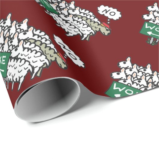 Geweckt Geschenkpapier (Rolleneckpunkt)