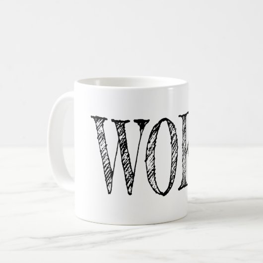 GEWECKT KAFFEETASSE (Vorderseite Links)