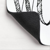 GEWECKT MOUSEPAD (Ecke)