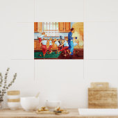 Geweckt Parade Poster (Küche)