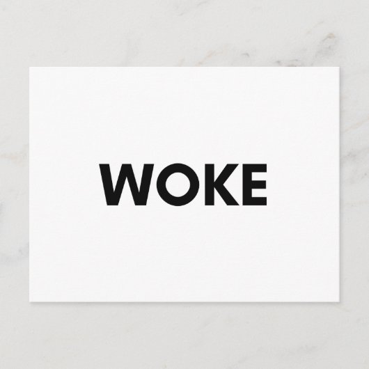 geweckt postkarte (Vorderseite)