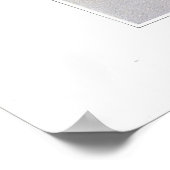 Geweckt Robin - Trillium undulatum Poster (Ecke)