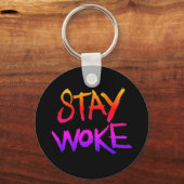 GEWECKT Schlüsselanhänger bleibe (Vorderseite)