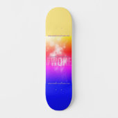 #GEWECKT SKATEBOARD (Vorderseite)