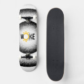 GEWECKT SKATEBOARD (Vorderseite)