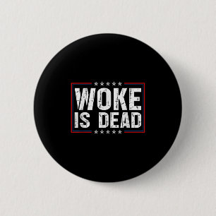Geweckt Slogan Funny Funny Meme Zitat für Sar Button