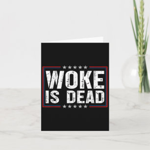 Geweckt Slogan Funny Funny Meme Zitat für Sar Karte