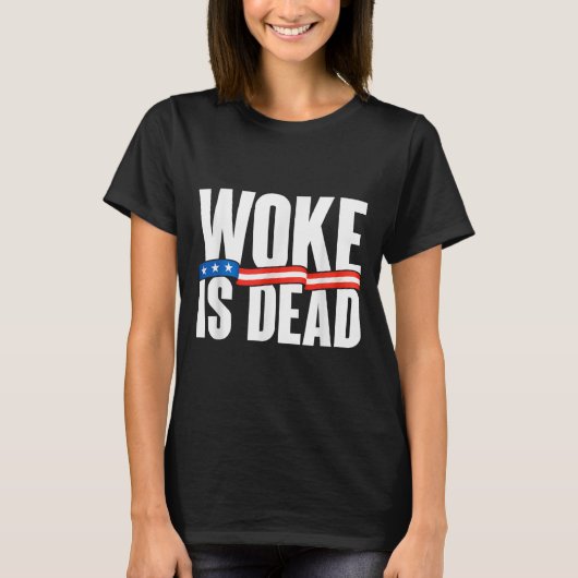 Geweckt Slogan Funny Funny Meme Zitat für Sar T-Shirt (Vorderseite)