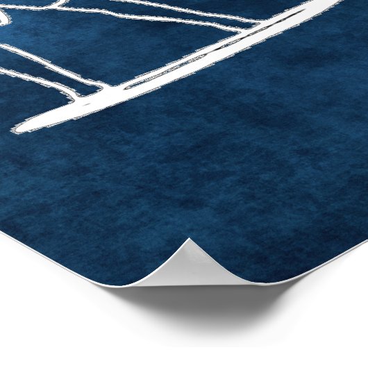 Geweckt Surfen Patent Art Print No. 1 Poster (Ecke)