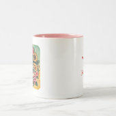 Geweckt und phantastisch sein zweifarbige tasse (Mittel)