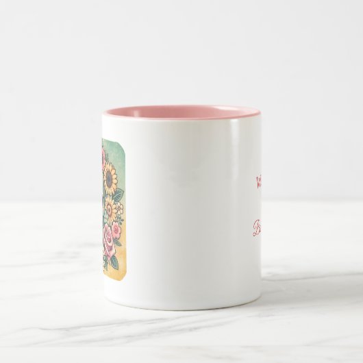 Geweckt und phantastisch sein zweifarbige tasse (Mittel)