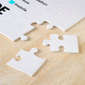 Gewecktes Gehirn-Innere (Gehirn-Anatomie) Puzzle (Seite)