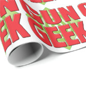 Gewehr-Aussenseiter v2 Geschenkpapier (Rolleneckpunkt)