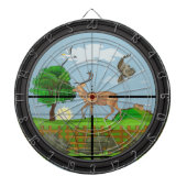 Gewehr-Bereich-JagdDartboard Dartscheibe (vorne)