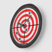 Gewehr-Bereich-und Ziel-Wanduhr Große Wanduhr (Winkel)