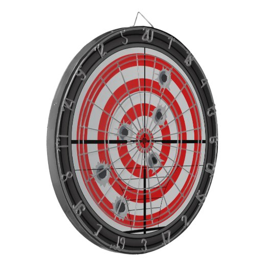 Gewehr-Bereichund ZielDartboard Dartscheibe (Vorderseite Links)
