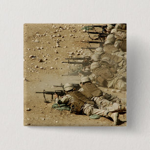 Gewehr der US-Marine M-4 und M-16A2 Button