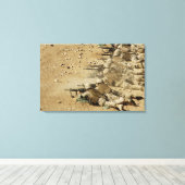 Gewehr der US-Marine M-4 und M-16A2 Leinwanddruck (Insitu (Holzboden))