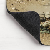 Gewehr der US-Marine M-4 und M-16A2 Mousepad (Ecke)