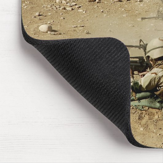 Gewehr der US-Marine M-4 und M-16A2 Mousepad (Ecke)