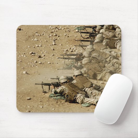 Gewehr der US-Marine M-4 und M-16A2 Mousepad (Mit Mouse)