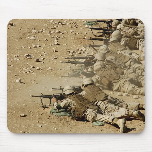 Gewehr der US-Marine M-4 und M-16A2 Mousepad (Vorne)