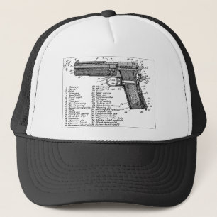 Gewehr-Diagramm Truckerkappe