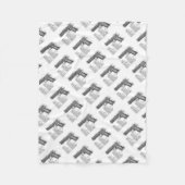 Gewehr-Diagramm V2 Fleecedecke (Vorderseite)