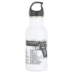 Gewehr-Diagramm V2 Trinkflasche