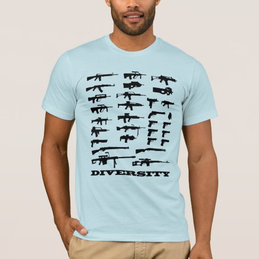 Gewehr-Diversity T-Shirt (Vorderseite)