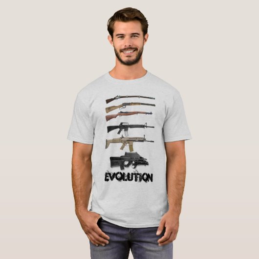 Gewehr-Evolution T-Shirt (Vorne ganz)