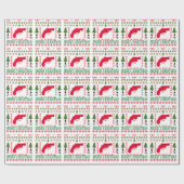 GEWEHR-FROHE WEIHNACHTEN. GESCHENKPAPIER (Flach)