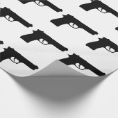 Gewehr Geschenkpapier (Ecke)