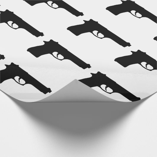 Gewehr Geschenkpapier (Ecke)