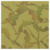 Gewehr-Grün und BrownscheinCamouflage-Muster Stoff (Nahaufnahme)