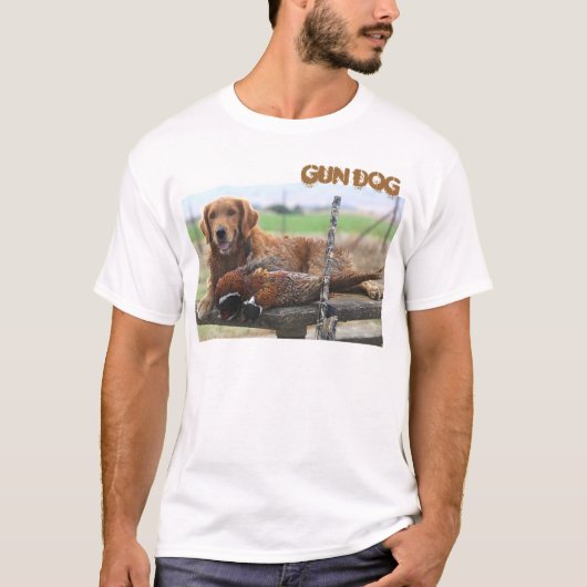 Gewehr-Hund T-Shirt (Vorderseite)