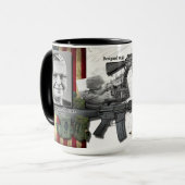 Gewehr-Kaffee-Tasse 1959 des Entkerner-M16 AR Tasse (Vorderseite Links)