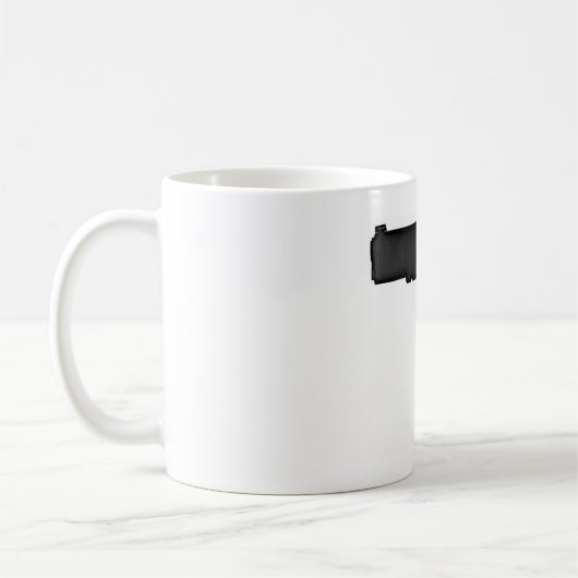 Gewehr-Kaffee-Tasse Kaffeetasse (Links)