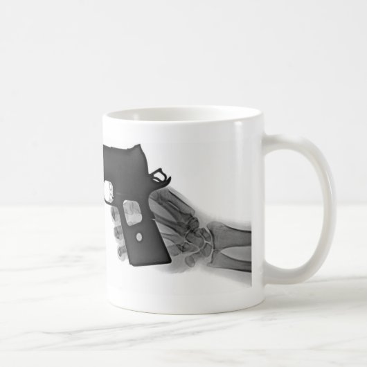 Gewehr-Kaffee-Tasse Kaffeetasse (Rechts)