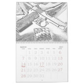 Gewehr-Kalender 2 Kalender (Mär 2027)