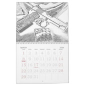 Gewehr-Kalender 2 Kalender (Mär 2026)